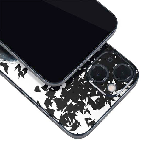 DC Comics Batman Holding batarang Art iPhone 14 Plus Skin